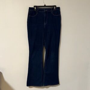 Old Navy Dark Blue Flare Jeans